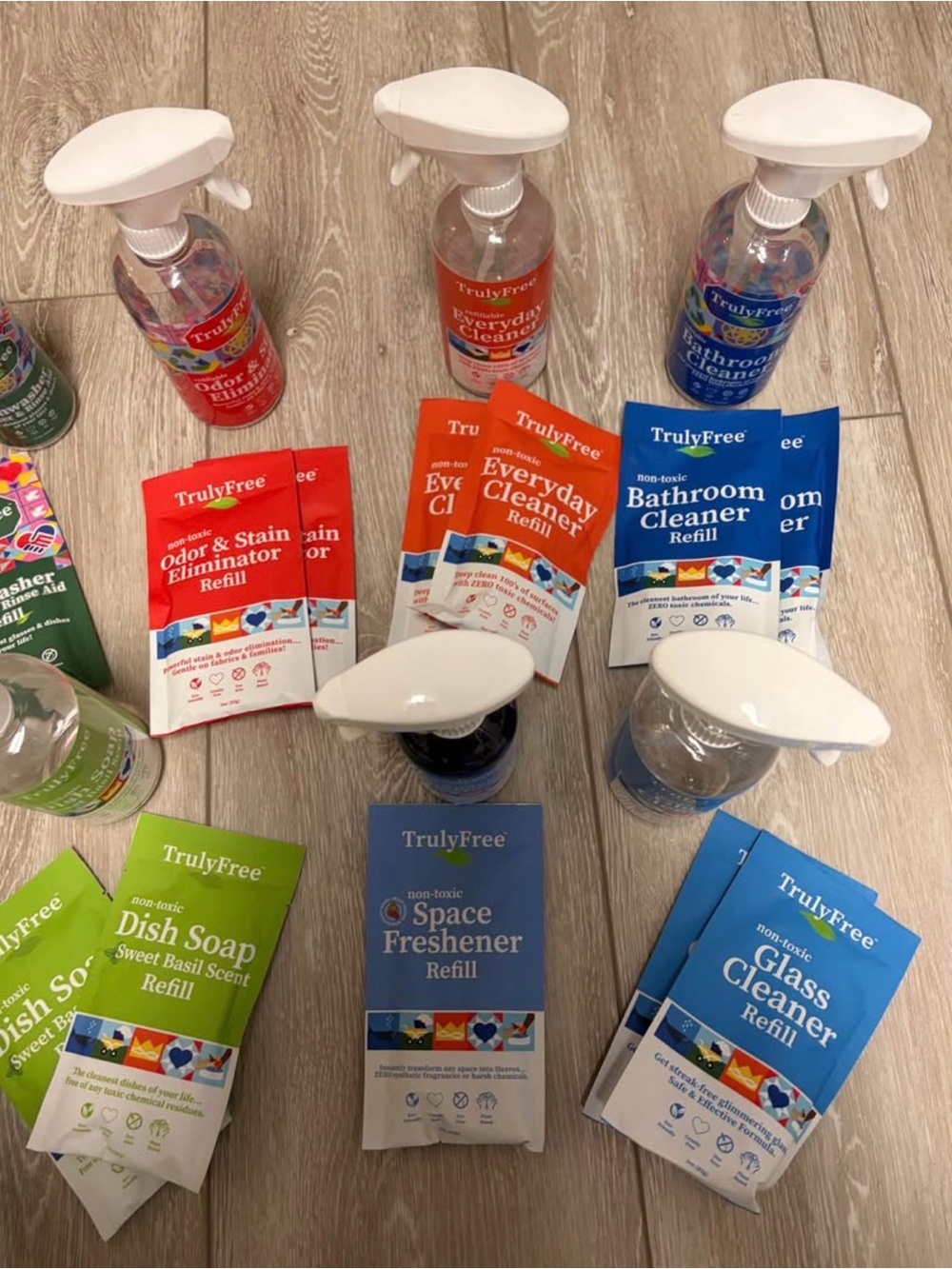 TRULYFREE CLEANING PRODUCTS